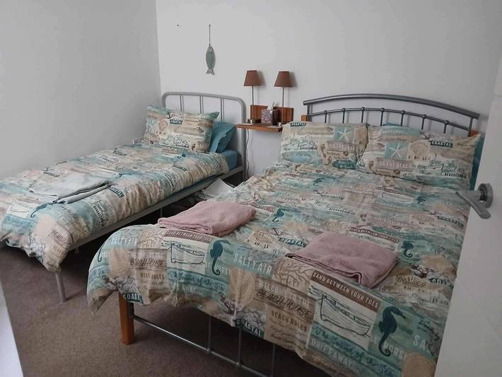 Ganze Ferienwohnung, Ferienwohnung für 5 Personen mit Meerblick in Portrush, Grafschaft Antrim