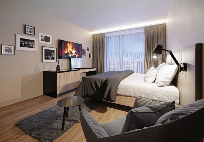 Hotel für 4 Personen, mit Balkon und Ausblick in Pilsen