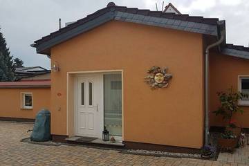 Ferienhaus für 4 Personen, mit Terrasse und Pool, mit Haustier in Radebeul