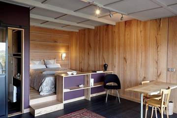 Gîte pour 2 personnes, avec terrasse ainsi que sauna et jardin à Aramits