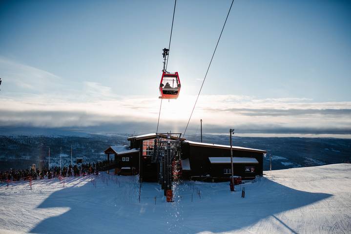 Ganze Wohnung, Ski in -Ski out in Åre an den Abfahrten und Dorfkern in Are, Jämtland