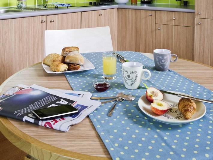 Appart’hôtel pour 3 personnes, avec jardin et vue