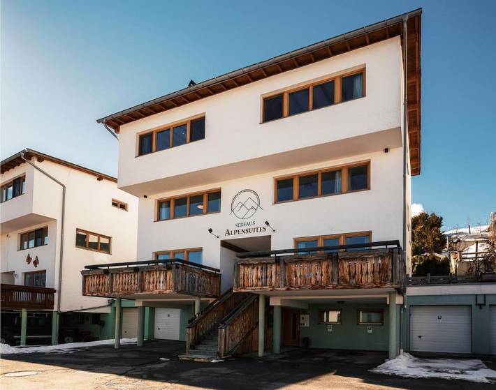 Ferienwohnung für 4 Personen, mit Balkon und Ausblick in Serfaus