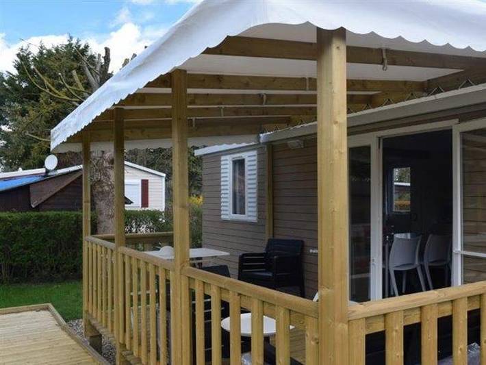 Camping Chateau de Bouafles - Mobilheim 4 personen - 120 in Bouafles, Les Andelys und Umgebung