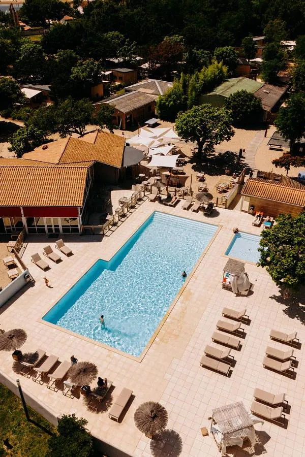 Camping para 2 personas, con piscina para niños y vistas además de piscina y jardín, Se admiten mascotas - 1