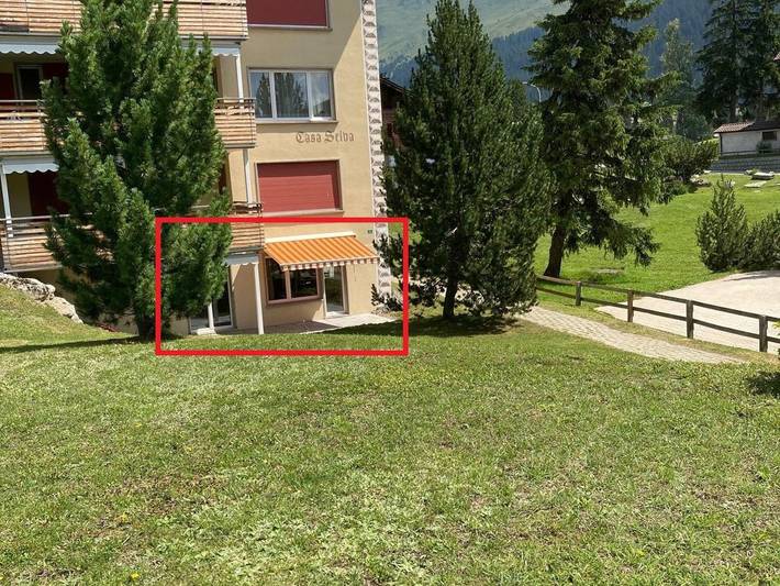 Ferienwohnung für 4 Personen, mit Terrasse und Garten in der Lenzerheide