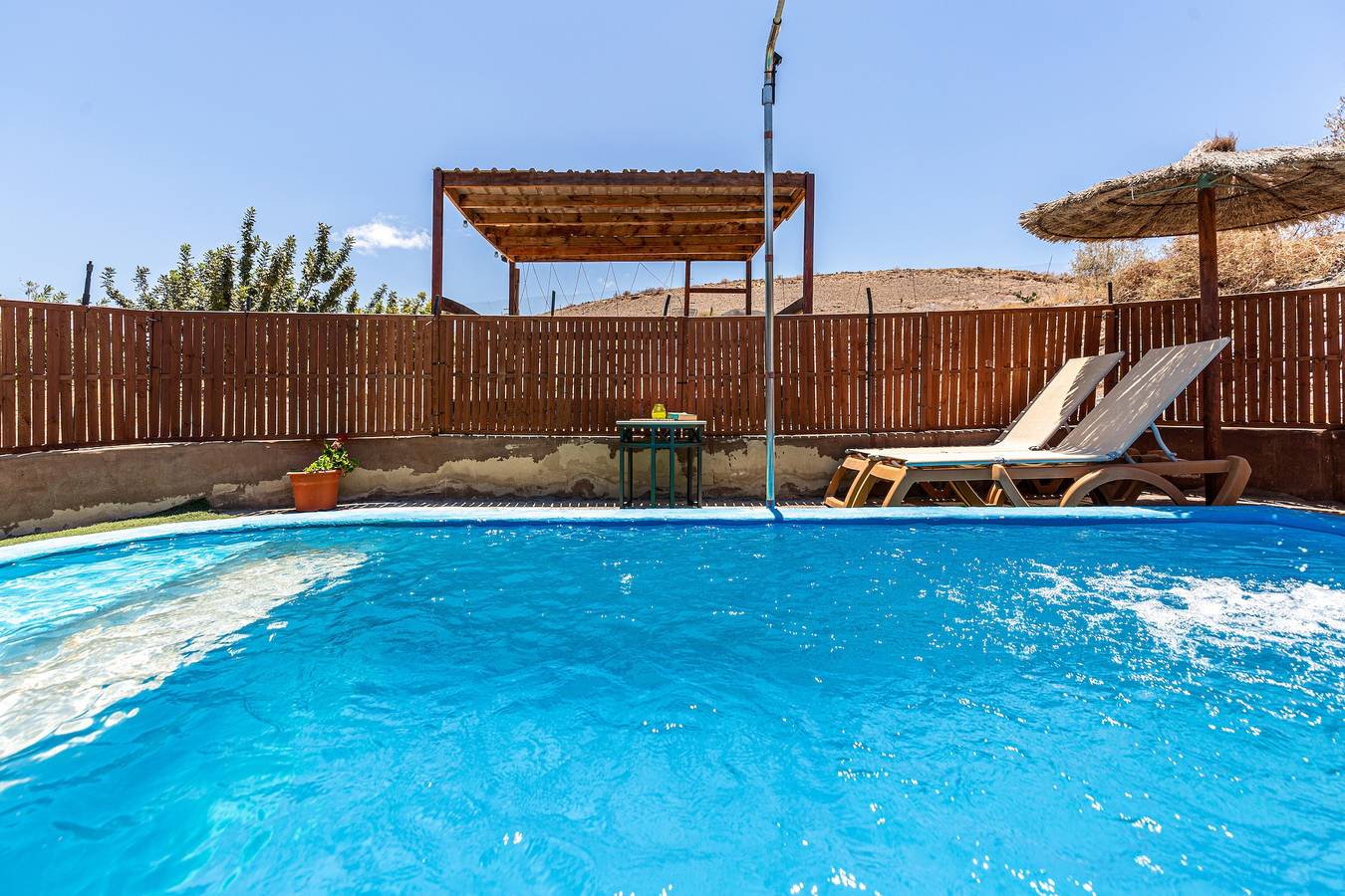 Ganze Wohnung, Ferienwohnung "La Fortaleza - Casa La Fuentita - Adults Only" mit Bergblick in Gran Tarajal, Fuerteventura