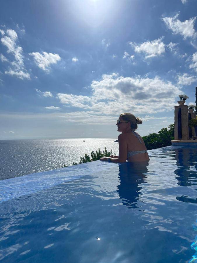 Villa pour 6 personnes, avec vue et piscine ainsi que sauna et jardin, animaux acceptés à Cala Pi - 3