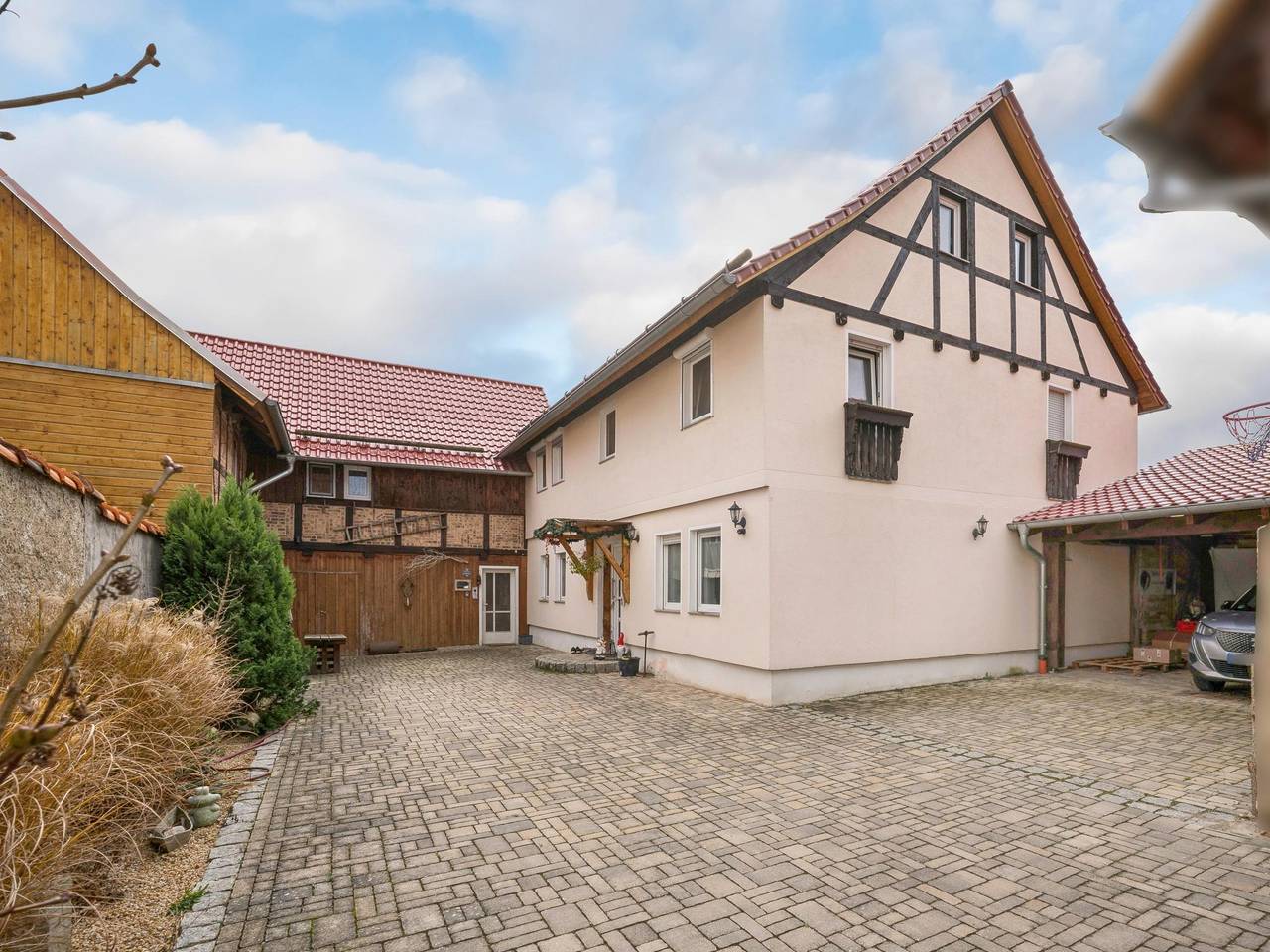 Ganze Wohnung, Helle Ferienwohnung einem Fachwerkhaus im Harz in Timmenrode, Blankenburg