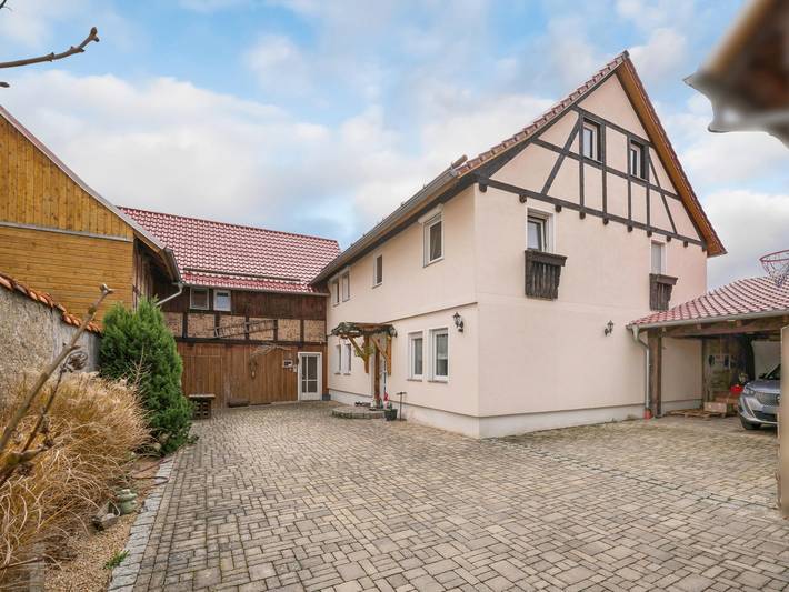 Ferienwohnung für 4 Personen, mit Terrasse und Garten in Blankenburg