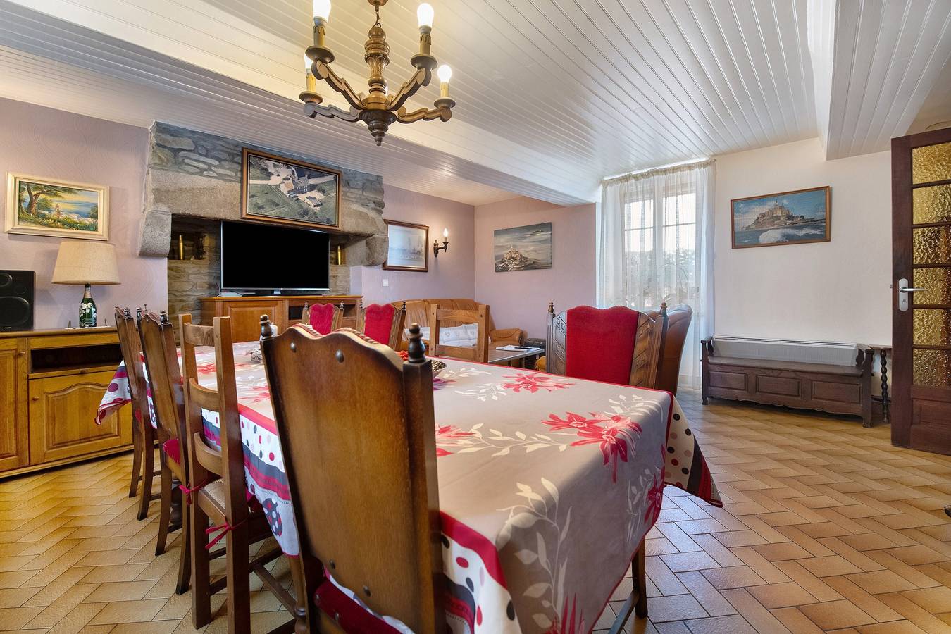 Chambre d'hôtes « Chambre 4 » avec jardin partagé et Wi-Fi in Courtils, Baie du Mont-Saint-Michel