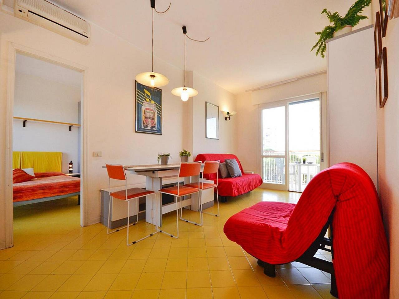 Ganze Wohnung, Komfortables Apartment am Café in Lignano Sabbiadoro, Udine Provinz