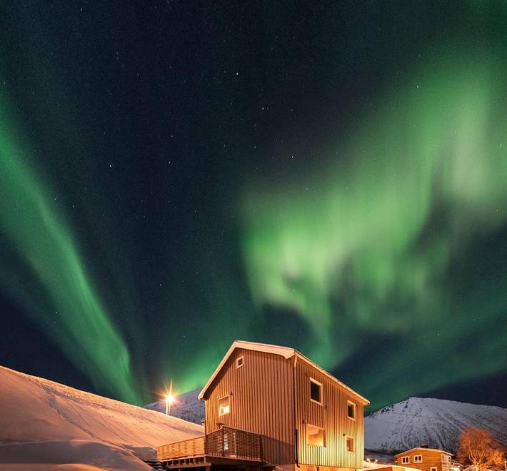 Ferienhaus für 6 Personen, mit Ausblick und Garten in Senja - 2