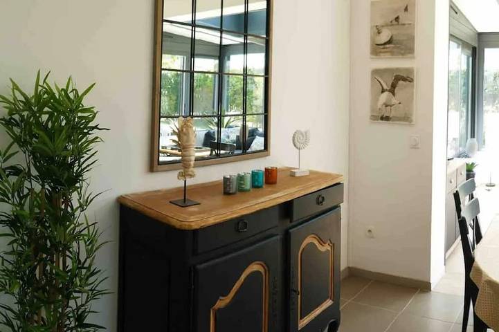 Maison de vacances pour 6 personnes, avec jardin et balcon à Asnelles