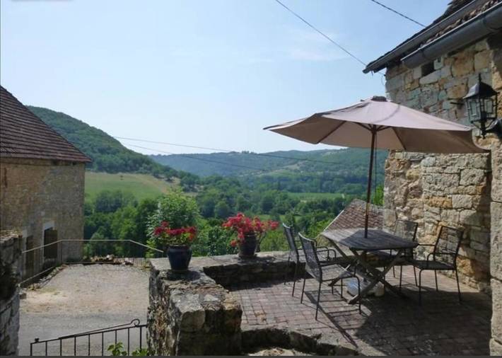 Location de vacances pour 4 personnes, avec Terrasse et Vue à Ambeyrac