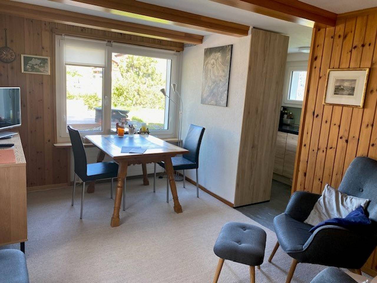 Ferienwohnung Casa Christina, Flond - 2 Zimmer Ferienwohnung für max. 2 Pers. in Mundaun, Obersaxen-Mundaun