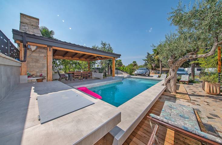 Ferienwohnung für 2 Personen, mit Terrasse und Pool sowie Balkon/Terrasse in Istrien - 4