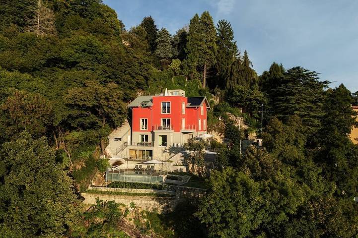 Villa Rossa in Brunate, Lago di Como