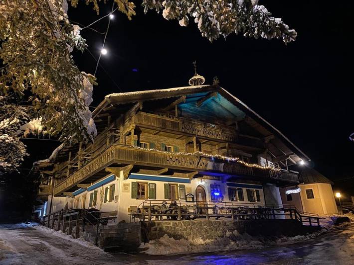 Ferienhaus für 2 Personen, mit Balkon und Terrasse sowie Garten und Ausblick in Kelchsau