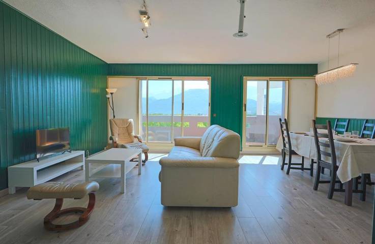 Gîte pour 7 personnes, avec terrasse et vue, animaux acceptés à Échirolles - 2