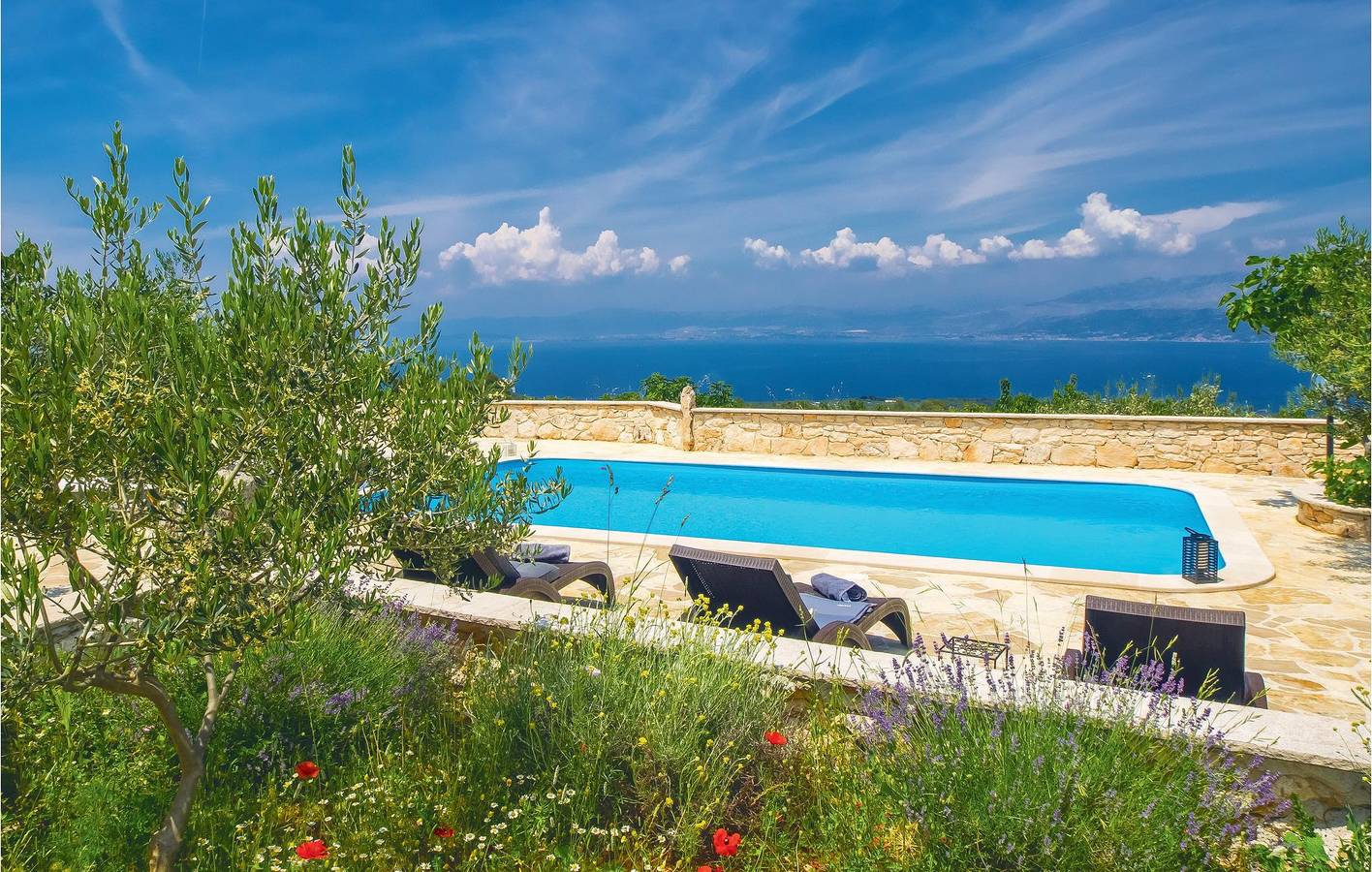 Casa de vacaciones para 10 personas con terraza in Supetar, Brac