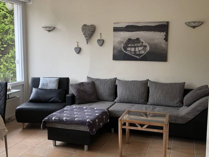 Vakantiehuis 'Haus Piratennest' met privéterras, tuin en wifi in Lensterstrand, Grömitz