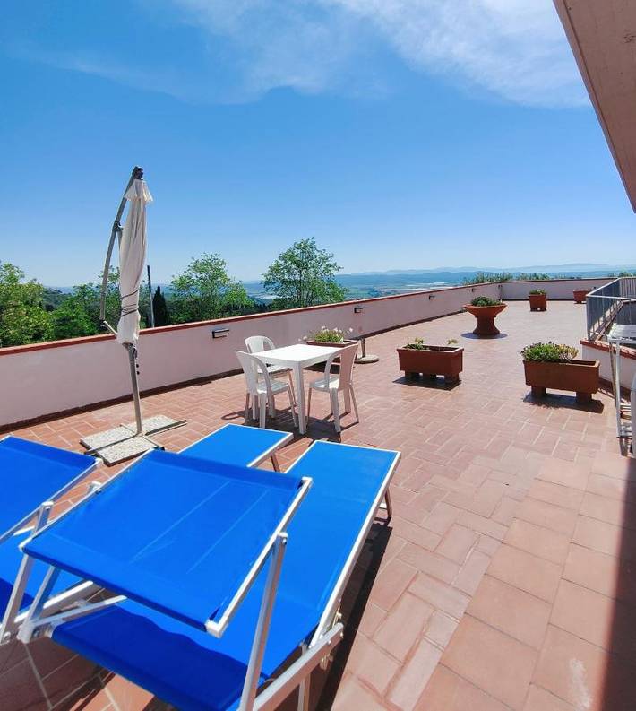 Appartement de vacances pour 3 personnes, avec vue et terrasse, animaux acceptés - 1