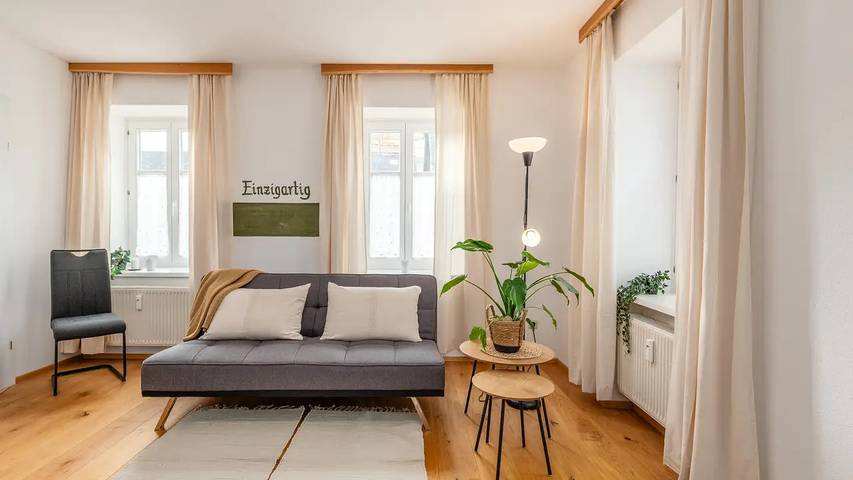 Ferienwohnung für 4 Personen, mit Terrasse und Garten sowie Sauna in Gröbming