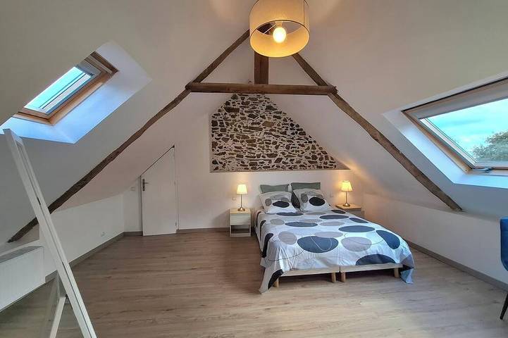 Location de vacances pour 6 personnes, avec terrasse et jardin dans Plage de Tournemine - 2