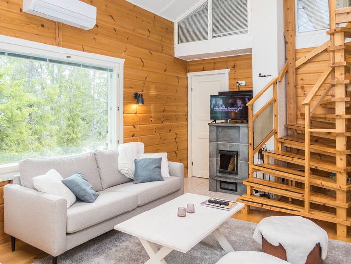 Lumi casa ruka in Saarua, Nordösterbotten