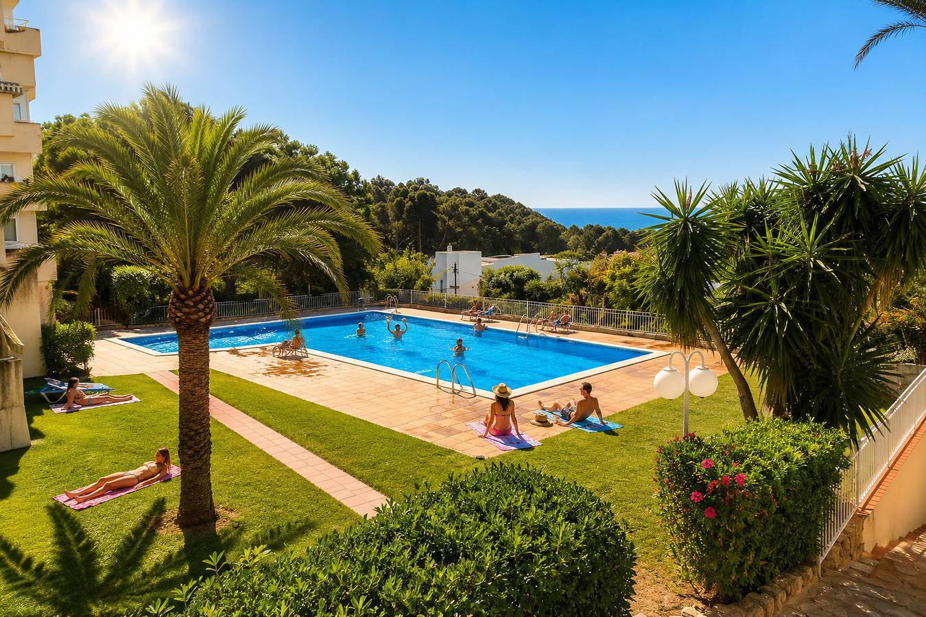 Ganze Wohnung, Ferienwohnung für 4 Personen mit Balkon in Sant Pere de Ribes, Garraf