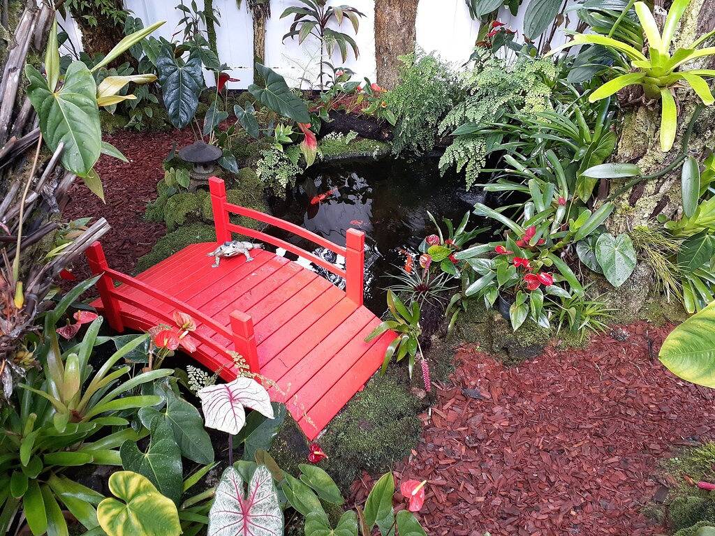 Hilo Stadt ~ Ultra Private Gated Botonical Garten Cottage w Koi Pond in Hilo, North Hilo
