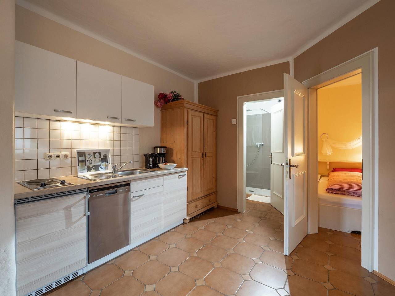 Appartement, douche, Wc, terras, foto 13
