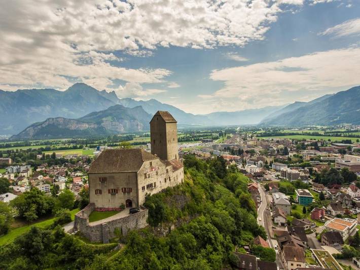 Hôtel pour 2 personnes, avec terrasse et vue à Sargans