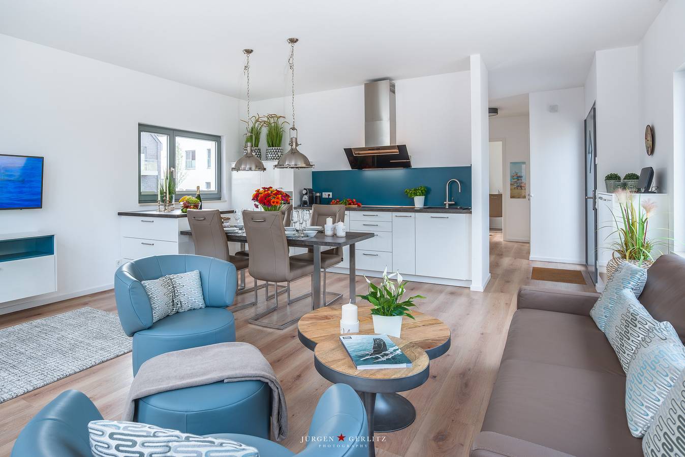 Ostsee - Reetdachhaus Nr. 41 "Hafenflair & Meer" im Strand Resort in Steinwarder, Heiligenhafen