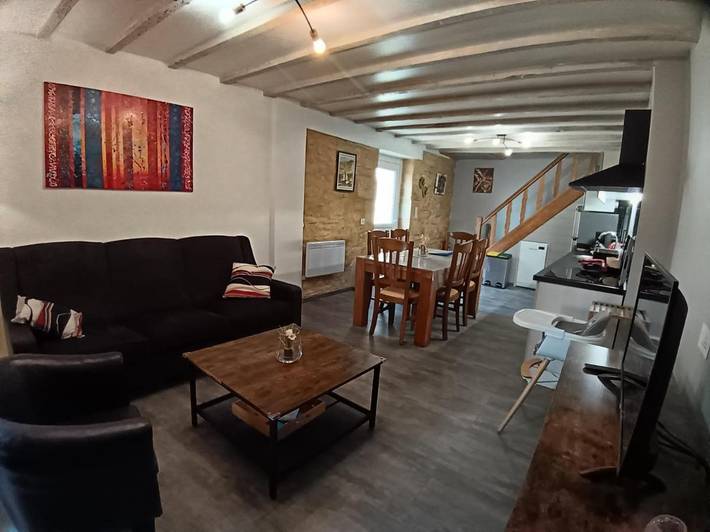 Maison de vacances pour 4 personnes, avec jardin et vue, adapté aux familles