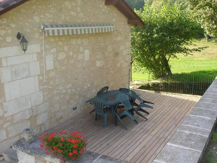 Location de vacances pour 4 personnes, avec vue et jardin à Mareuil - 4