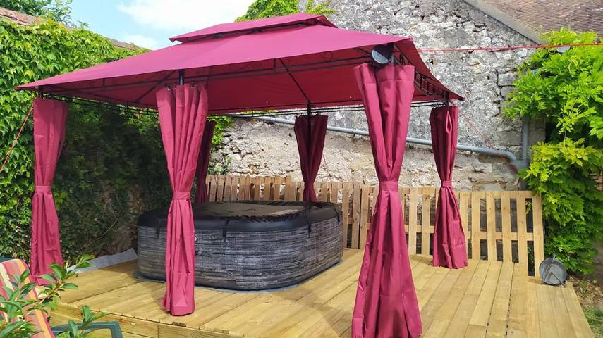 Location de vacances pour 4 personnes, avec jacuzzi et jardin à Flagy - 4