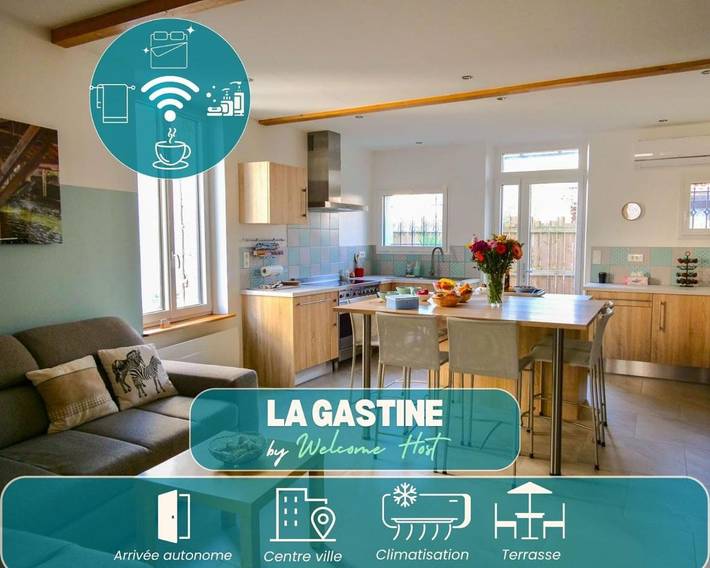 Location de vacances pour 6 personnes, avec Terrasse à Castelnau-de-Médoc