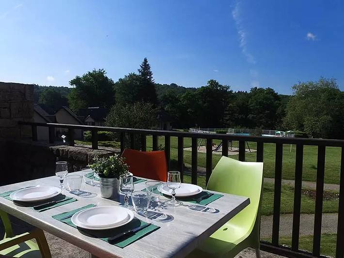 Gîte pour 4 personnes, avec piscine et terrasse à Nedde - 4