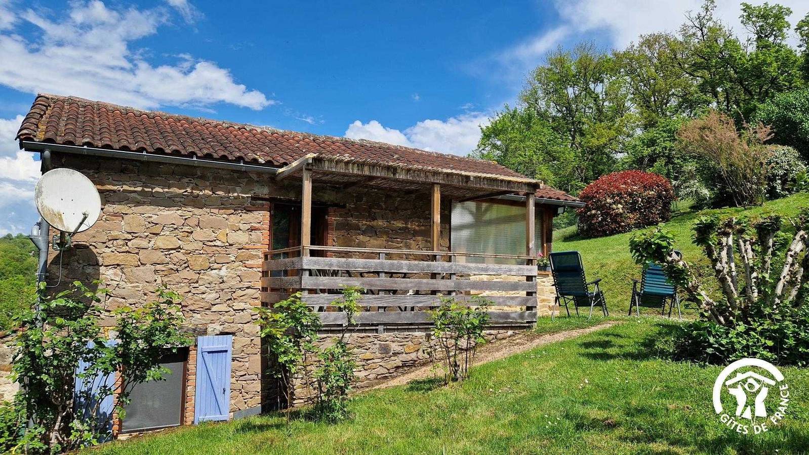 Gîte für 4 Personen mit Terrasse in Monestiés, Albi und Umgebung