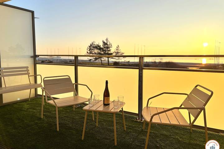 Ferienwohnung für 4 Personen, mit Terrasse in Le Havre - 4