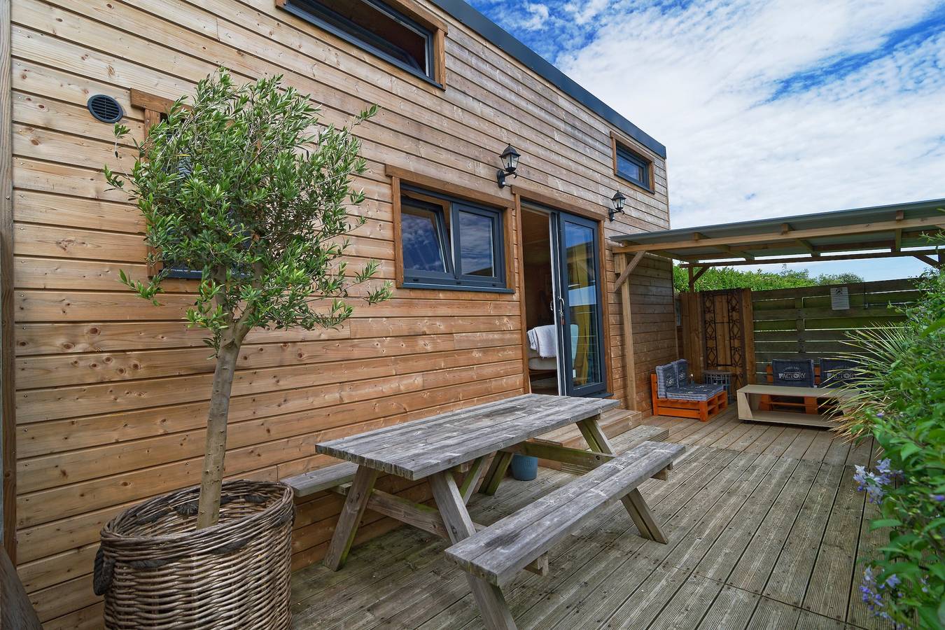 Ferienhaus für 4 Personen mit Garten in Sainte-Marie-du-Mont, Cherbourg und Umgebung