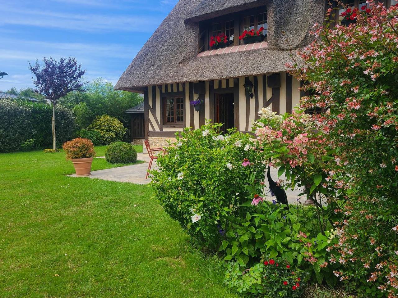 Gîtes de France® - La Chaumière in Octeville-sur-Mer, Région du Havre