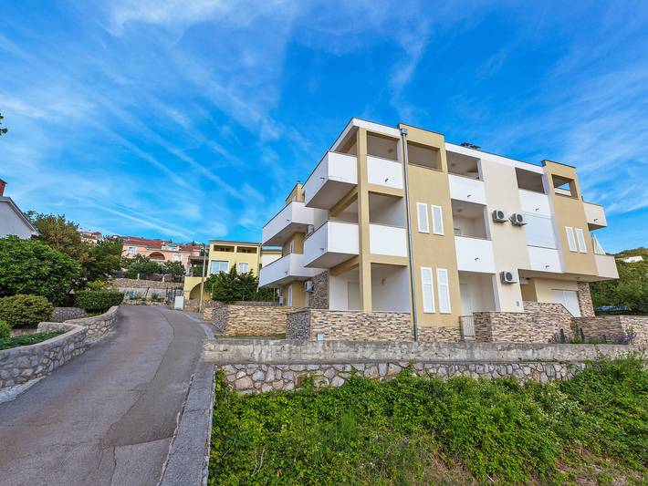 Cały apartament, Cvit 1 in Klenovica, Żupania primorsko-gorska