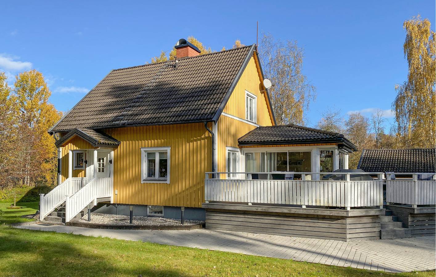 Ferienhaus für 4 Personen mit Terrasse in Jönköpings län