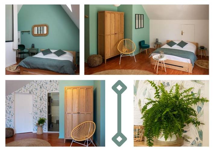 Maison d’hôte pour 3 personnes, avec jardin et piscine ainsi que sauna et vue dans Oise - 2