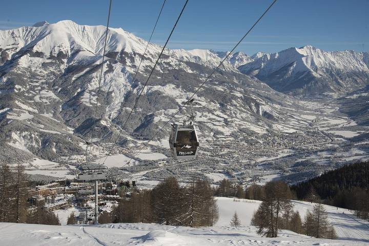 Chalet pour 5 personnes, avec balcon à Pra-Loup