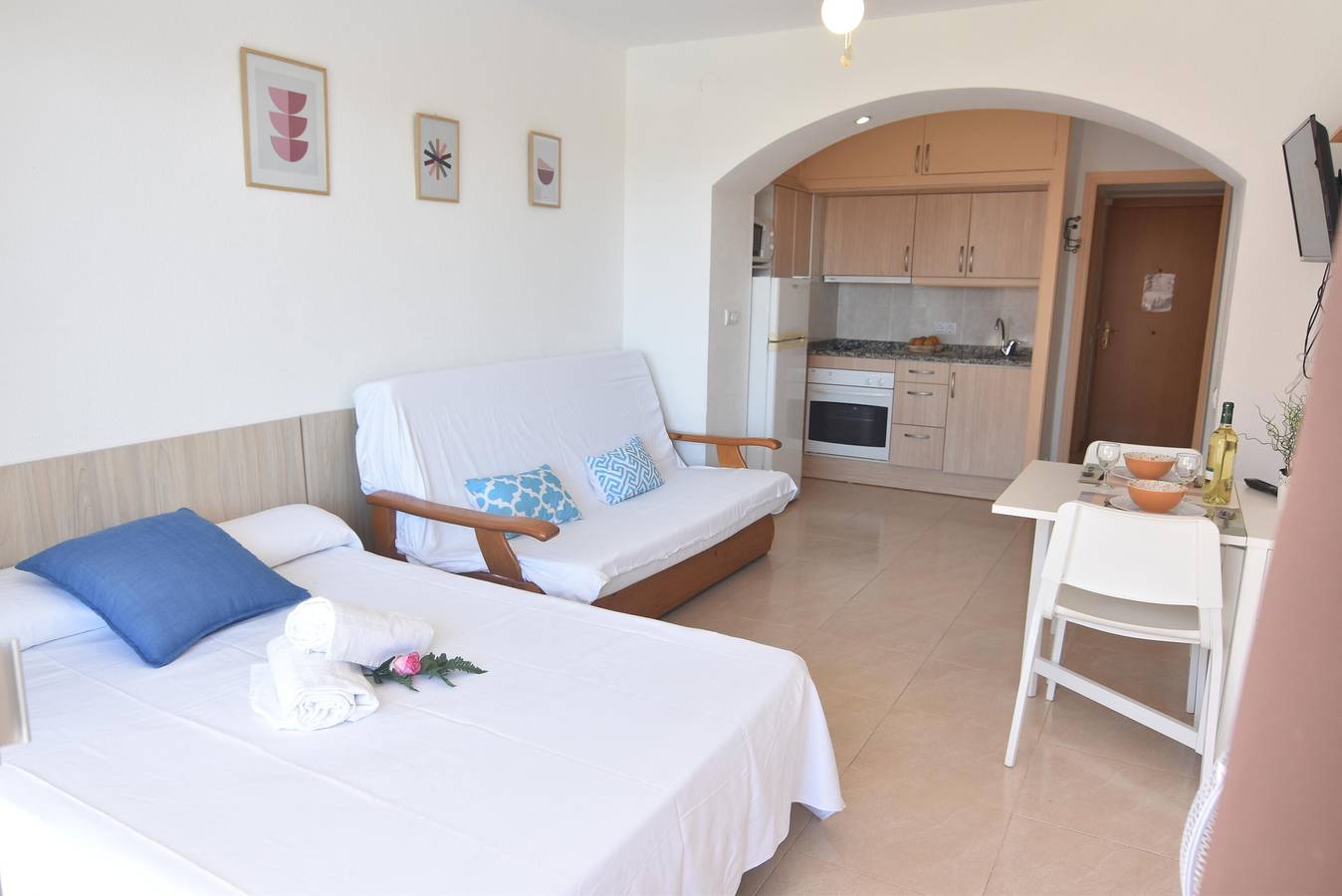 Estudio entero, Descubra la comodidad y tranquilidad de este acogedor estudio en Roses! in Santa Margarida, Roses