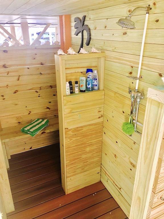 Die Sea Palm, ein Coastal Cottage nur wenige Schritte vom Strand entfernt !!! in Sunset Beach (NC), Brunswick County